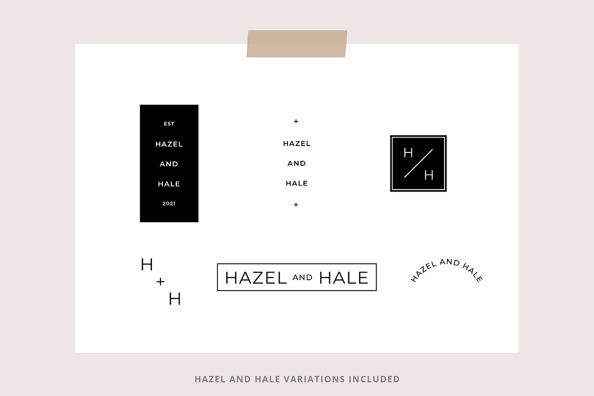 110 Minimal Logo Designs, a Branding & Logo Template by Erin Cassidy (Photo 20 of 22)