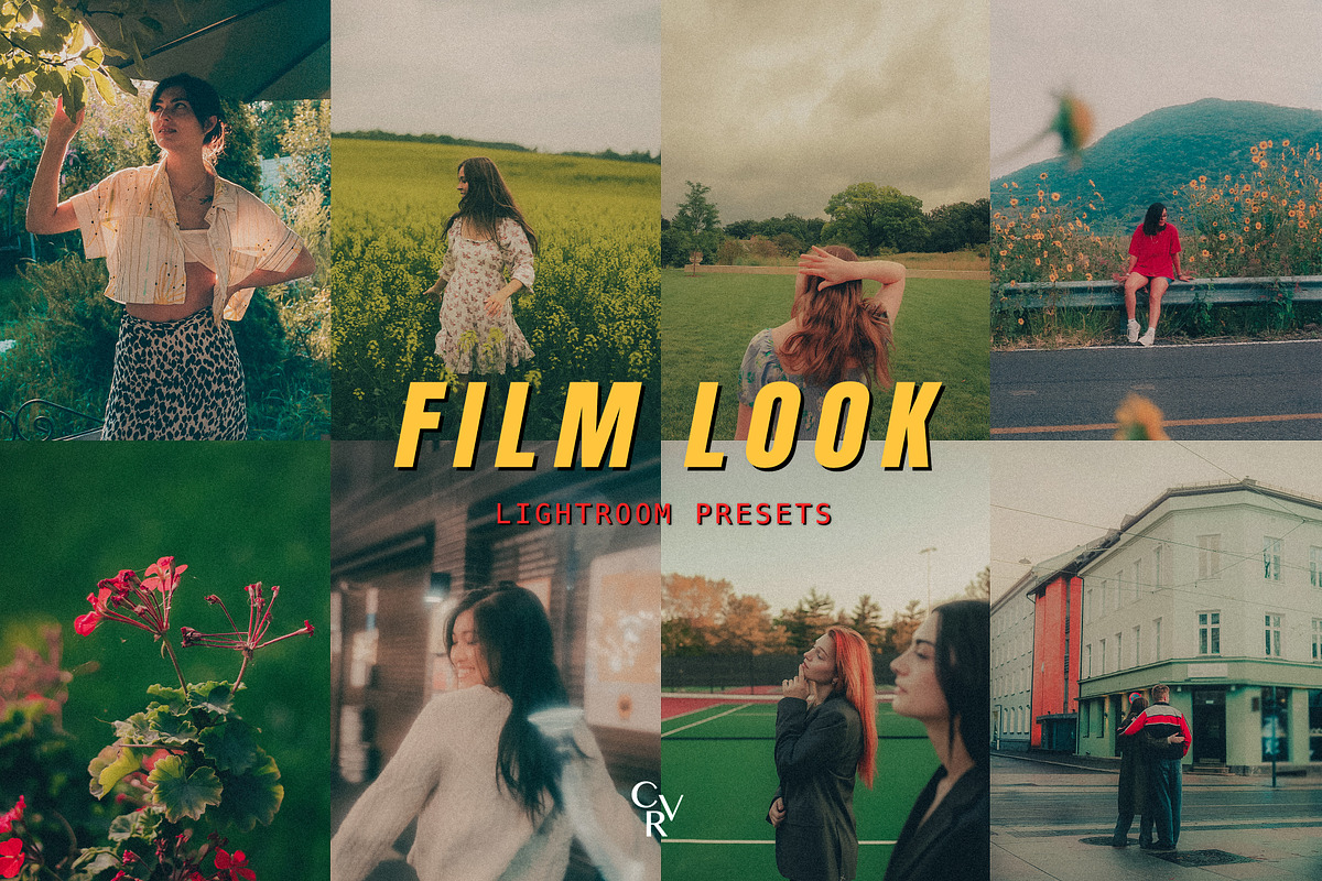 FILM LOOK LIGHTROOM PRESETS, a Preset Add-On by CVR Presets (Photo 1 of 11)