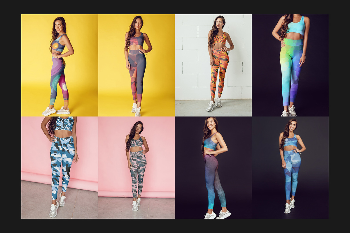 100 Leggings Mock-Up Set, a Bottom Mockup by Freeman Studio (Photo 9 of 24)