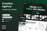 Golang - Creative Agency, a Landing Page Template by SLAB! Design (Thumbnail 1 of 4)