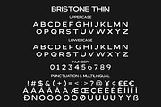 Bristone - Expanded Sans, a Sans Serif Font by Almarkhatype (Thumbnail 12 of 18)