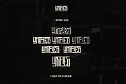 UNIFIED TYPEFACE // FONT, a Font by NXRMALIST (Thumbnail 4 of 4)