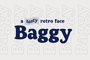 Baggy font family by FontPeople, a Serif Font by FontPeople (Thumbnail 1 of 6)