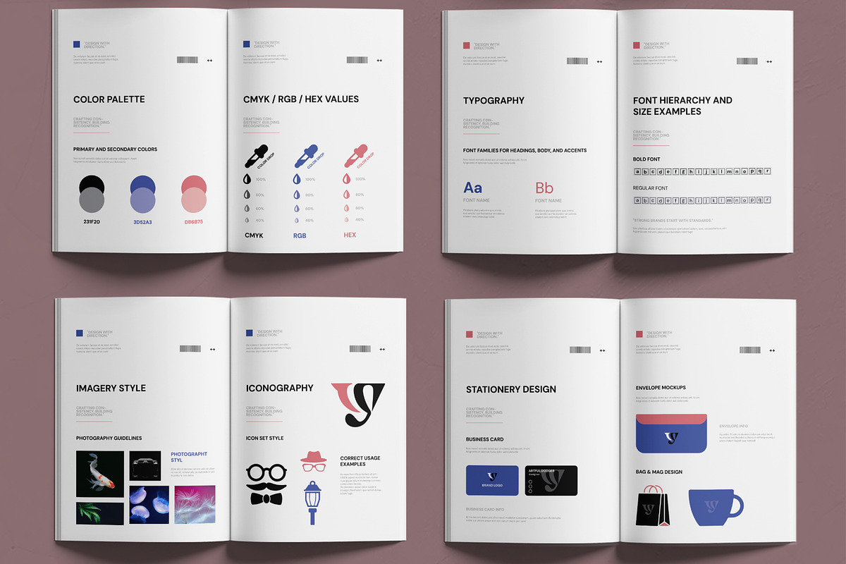Brand Identity Brochure Template, a Brochure Template by MightyDesign (Photo 3 of 6)