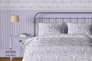 Hand Drawn Motif Wallpaper, a Wallpaper Graphic by Bloomart Studio (Thumbnail 3 of 7)