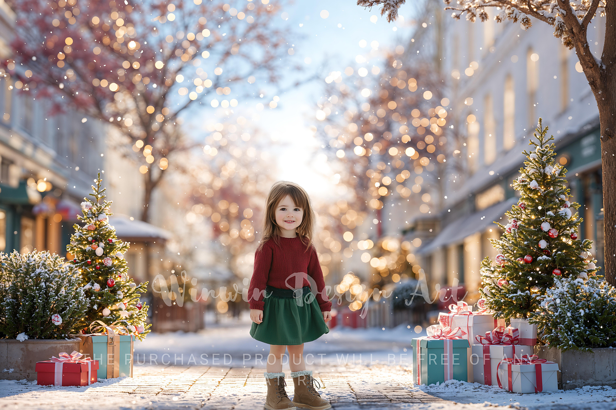 Pastel Presents and Christmas, a Background Photo by Winwin Design Art (Photo 8 of 9)
