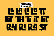 Sunway, a Symbol Font by Nathatype (Thumbnail 10 of 11)