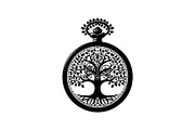 Steampunk Tree of Life Symbol Bundle, an Illustration by yasushie (Thumbnail 18 of 31)