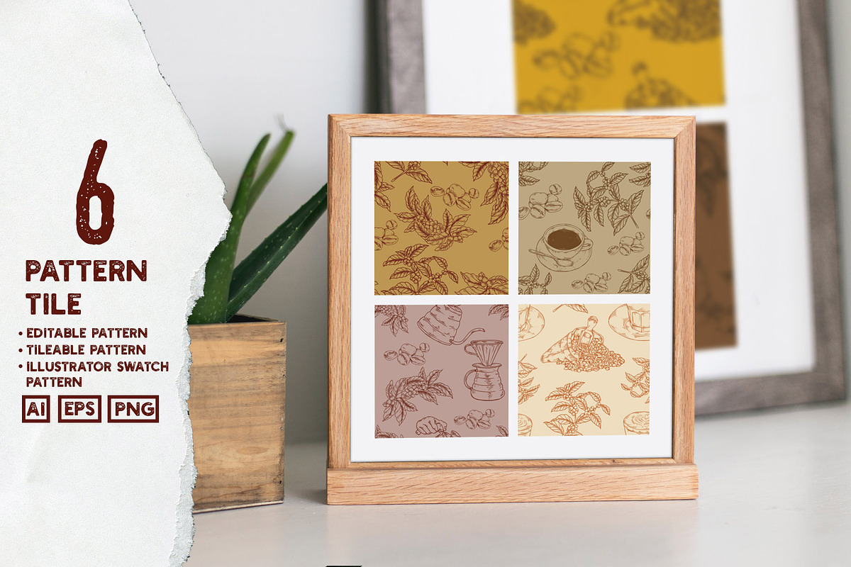 Coffee Shop Illustration Kit & Logo, an Illustration by Dawnside Graphic (Photo 5 of 10)