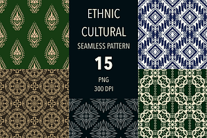 Ethnic Cultural Seamless Pattern