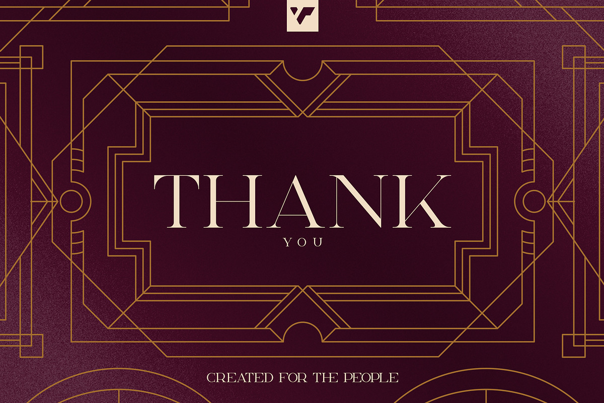 Art Deco Frames, Corners, Deviders, an Object Illustration by VP Fonts (Photo 10 of 10)