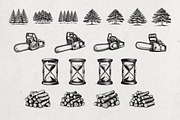 Camp and Hiking Vector Pack, an Object Illustration by Alternate Studio (Thumbnail 6 of 9)