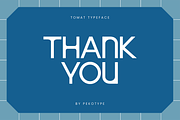 Tomat - Modern Geometric Font, a Sans Serif Font by Pekotype (Thumbnail 15 of 15)