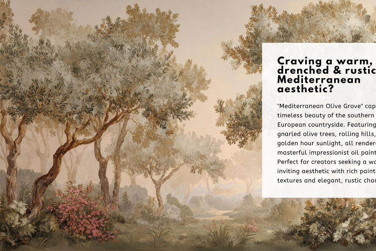 30+ Mediterranean Olive Grove Bundle, a Decorative Illustration by Virgo Studio (Photo 2 of 6)