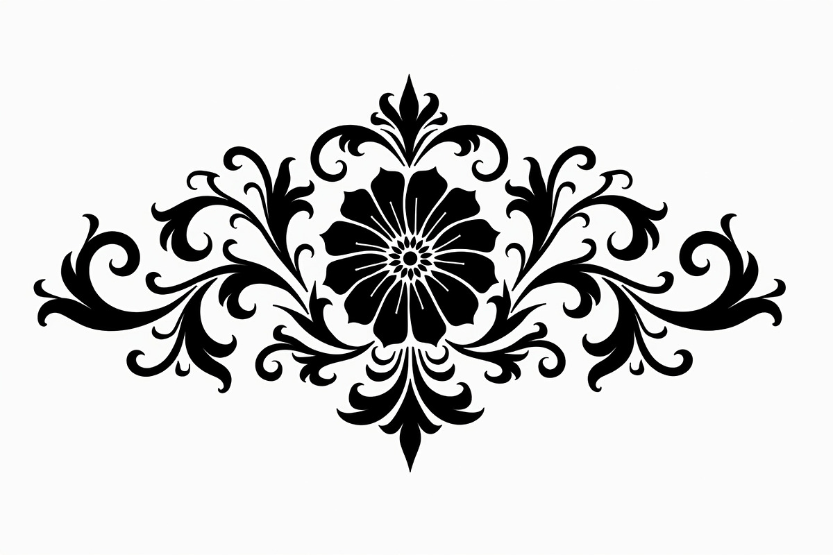 Elegant Floral Ornament Set, an Illustration by BIPLOB EXPERT (Photo 18 of 21)