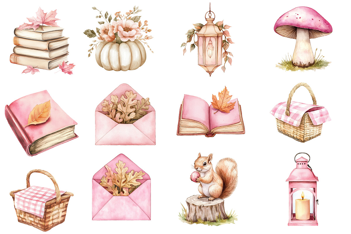 Autumn Serenity Clipart, an Illustration by Designworld (Photo 4 of 6)