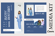 2 Page Elegant Influencer Media Kit, a Social Media Template by Daily Creative (Thumbnail 1 of 4)