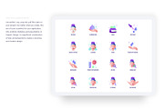 Skin Care | 32 Icons Set Hand Drawn, an Outline Icon by Marina Silence (Thumbnail 16 of 18)