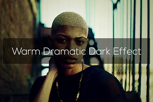 Warm Dramatic Dark Effect