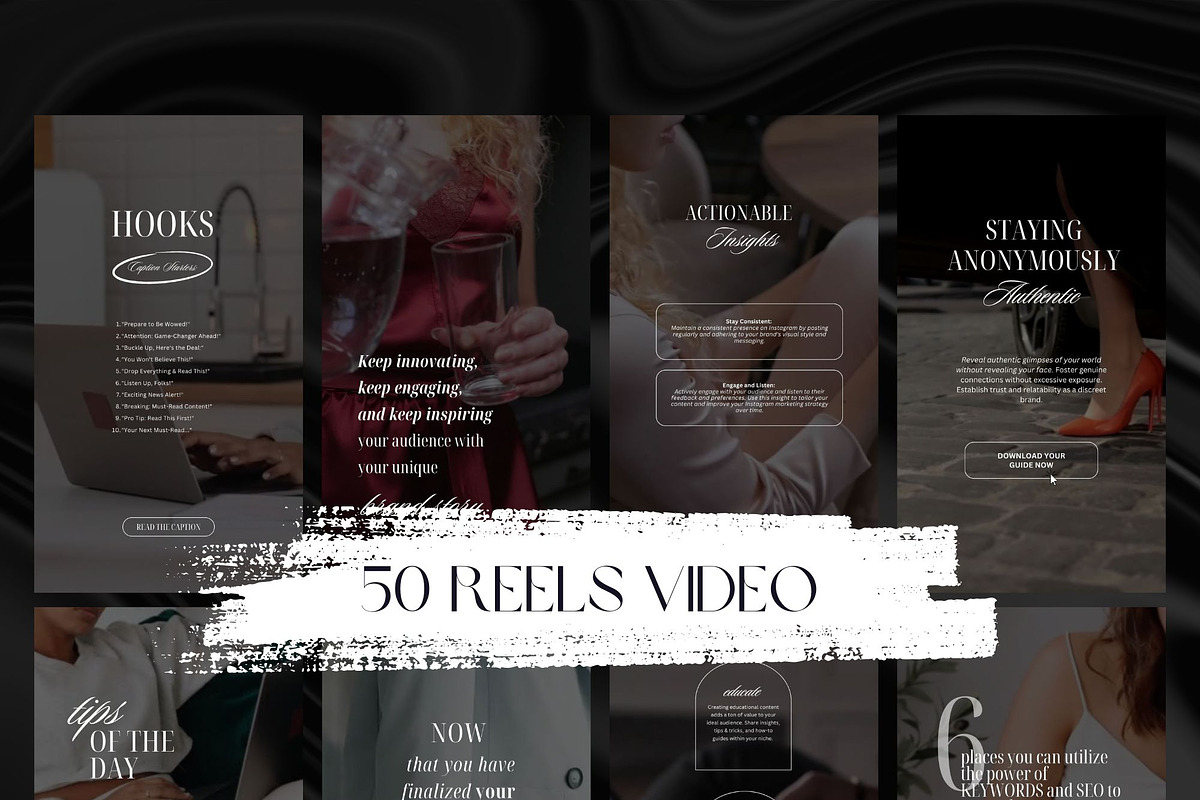 Social Media Manager Reel Templates, a Social Media Template by design4social (Photo 2 of 9)