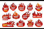 Hot price deal promotion fire, an Object Illustration by Seavector Studio (Thumbnail 3 of 3)