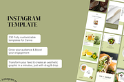 Minimal Food Canva Instagram Set, a Social Media Template by VeliusCreativeStudio (Thumbnail 8 of 10)