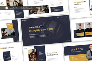 Law Firm Presentation Slides, a Presentation Template by Antstheme