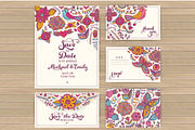 Wedding Invitation Template, a Pattern Graphic by Markovka (Thumbnail 1 of 5)