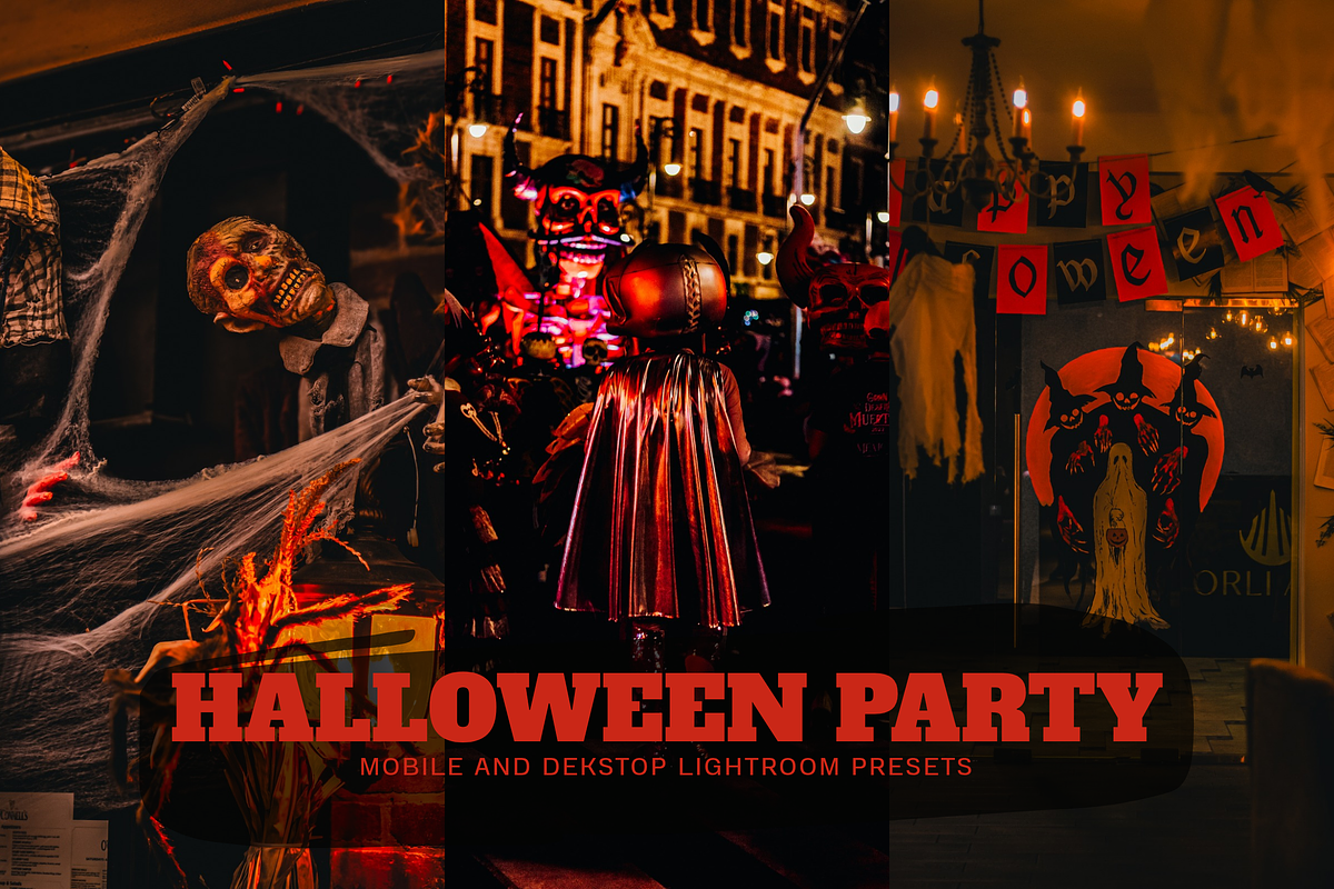 Halloween Party Lightroom Presets, a Preset Add-On by ARTSYNO (Photo 1 of 5)