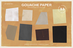 Gouache Paper Textures