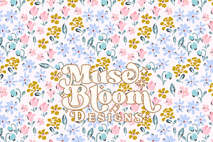 Pastel Ditsy Floral