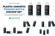 Plastic Shampoo Bottle Mockup, a Packaging Mockup by artBit Design Studio (Thumbnail 1 of 11)
