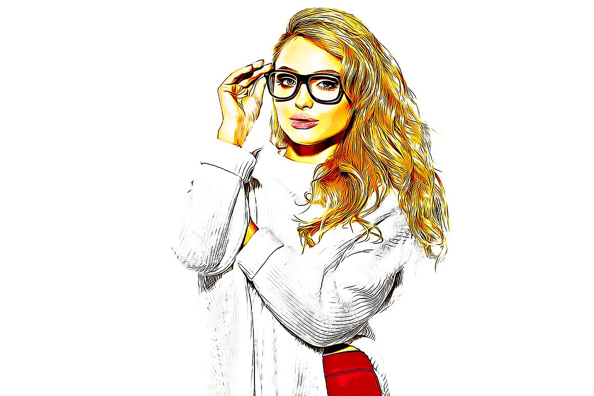 Premium Vector Oil Photoshop Action, an Action Add-On by Studio Retouch (Photo 2 of 11)
