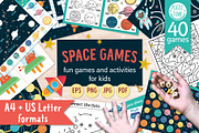 Space Games, an Education Illustration by Lexi Claus (Thumbnail 1 of 13)