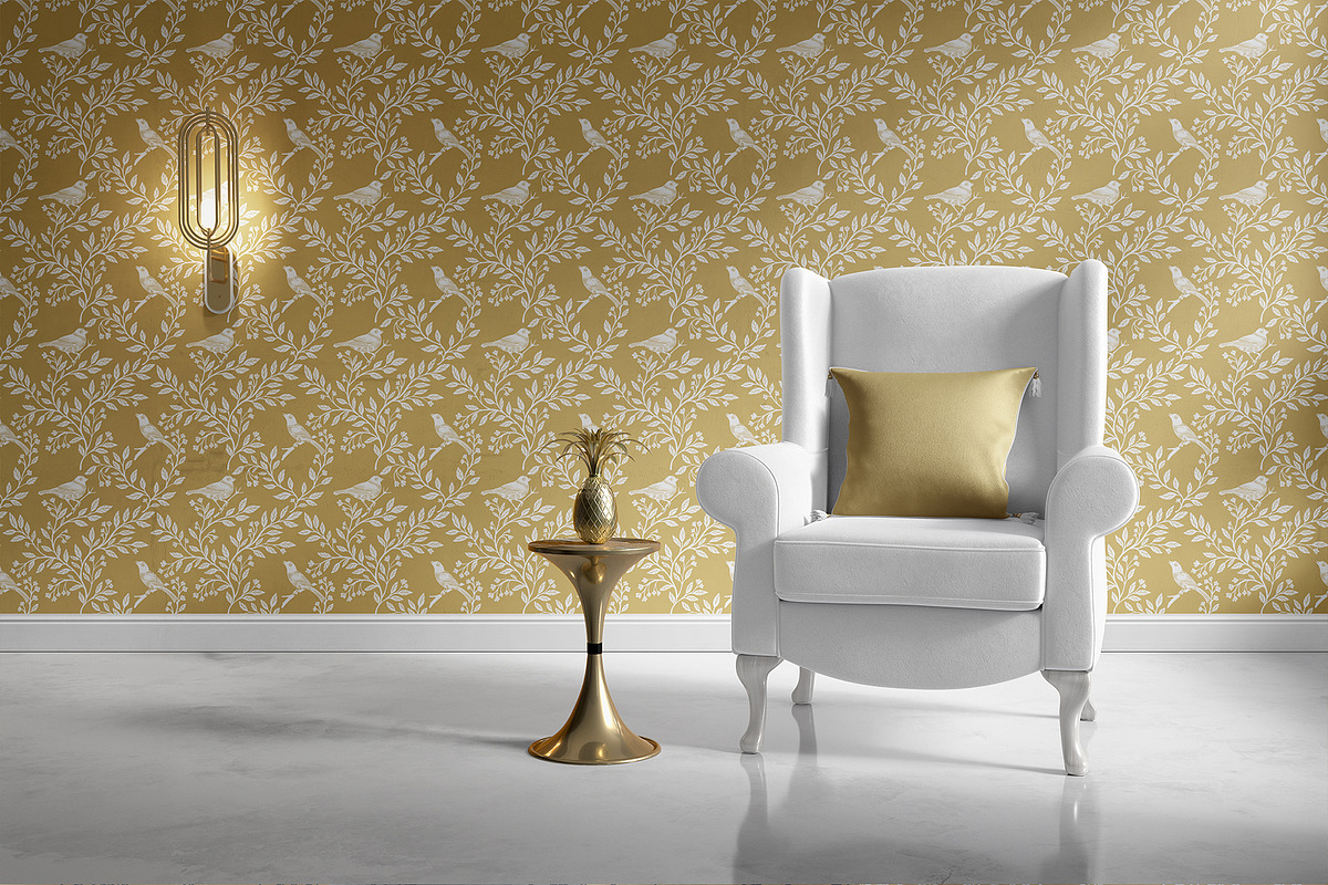 VINTAGE BIRDS pattern collection, a Pattern Graphic by Sonulkaster (Photo 2 of 5)
