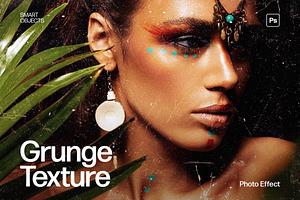Grunge Photo Texture Template, a Layer Style Add-On by DesignerCandies