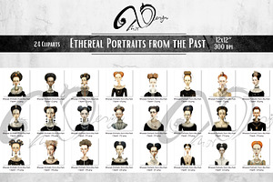 Ethereal Portraits From The Past