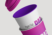 Paper Cup Mockup - 12 Views, a Cups & Container Mockup by Illusiongraphic (Thumbnail 29 of 29)