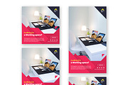 Working Space Social Media Pack, a Social Media Template by FDR Studio (Thumbnail 2 of 2)
