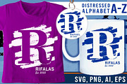 Distressed, Splash Alphabet Bundle, a Graphic by D2PUTRI (Thumbnail 14 of 14)