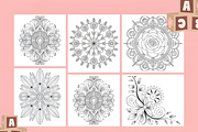 Steampunk Flower Mandala, a Decorative Illustration by Ink Gallery (Thumbnail 4 of 4)