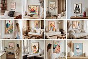 Mega Interior Frame Mockup Pack, a Household Mockup by Mockup Art Atelier (Thumbnail 12 of 60)