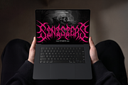 Wargrim | Black Metal Font, a Blackletter Font by Denustudios (Thumbnail 9 of 12)