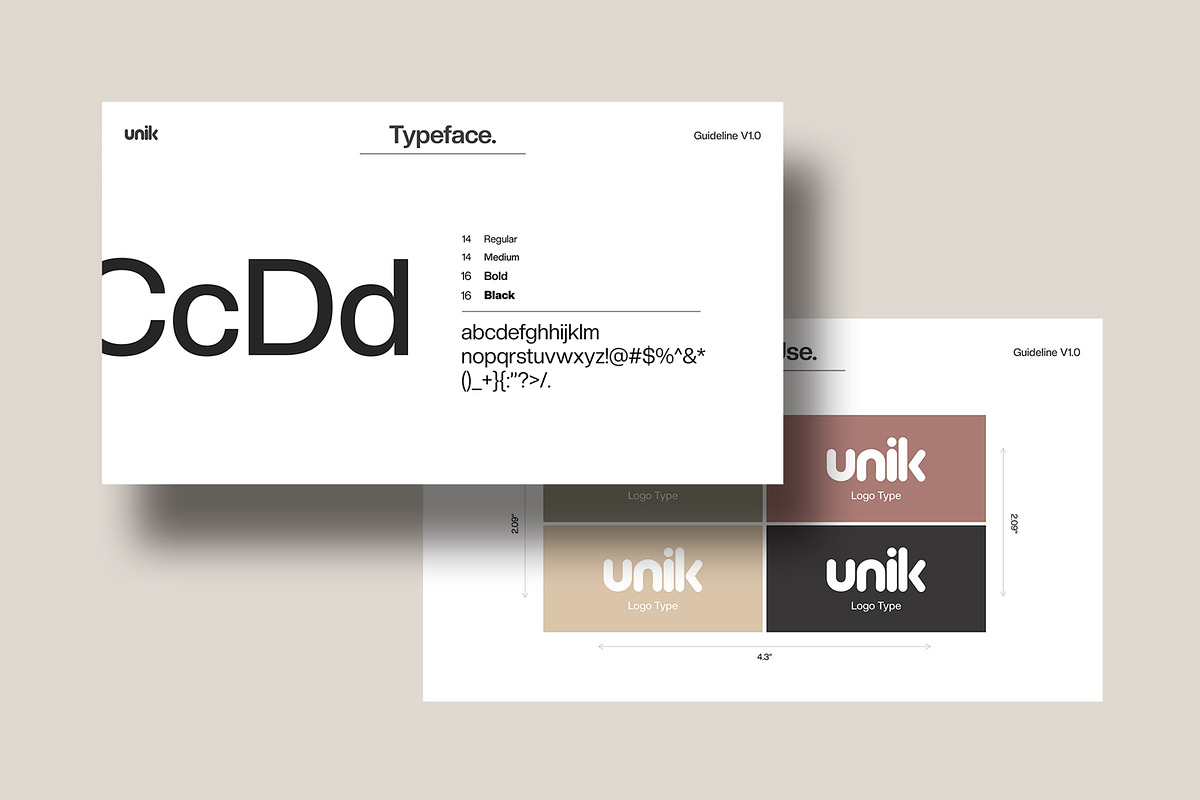 UNIK/Guideline Presentation Template, a Presentation Template by SlideStock (Photo 8 of 12)