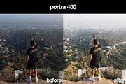 16 Portra Lightroom Preset Pack, a Preset Add-On by Gridfiti (Thumbnail 2 of 12)