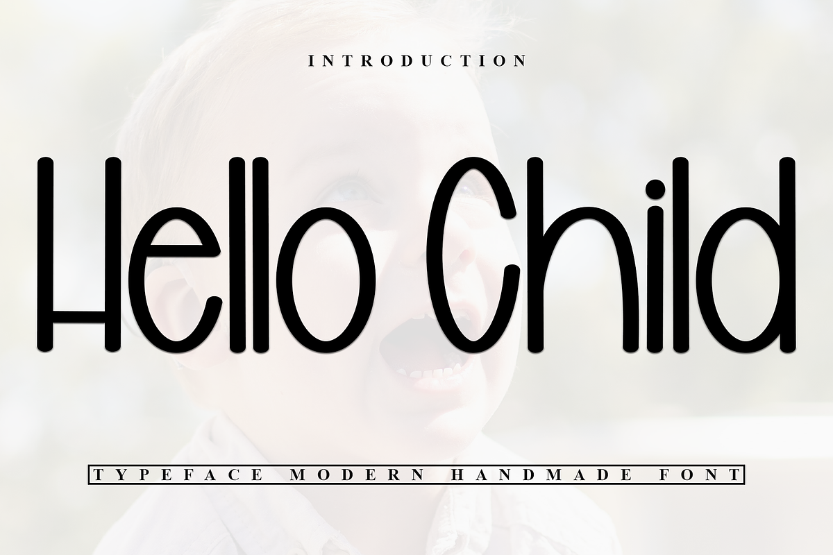 Hello Child, a Serif Font by InermediaSTUDIO (Photo 1 of 7)