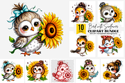 Bird Sublimation PNG Bundle, a Graphic by Clipart Bloom (Thumbnail 1 of 11)