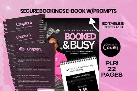 Booked & Busy D.I.Y E-book Template