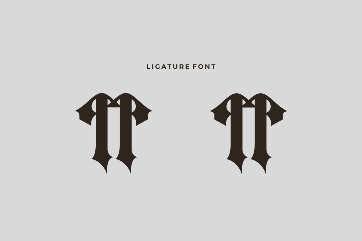 Gewas - Old English Font, a Blackletter Font by QR Design Studio (Photo 7 of 9)