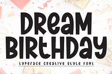 Dream Birthday | Script Font